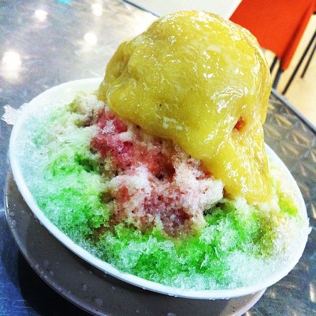 #achievementunlock SGD2.50 Durian Ice Kachang