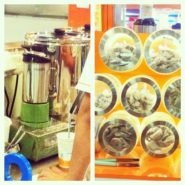 My beloved Each-A-Cup Earl Grey Milk tea.. fresh, real, instant brew w tea bags