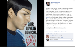 Mr Spock's Logical Love