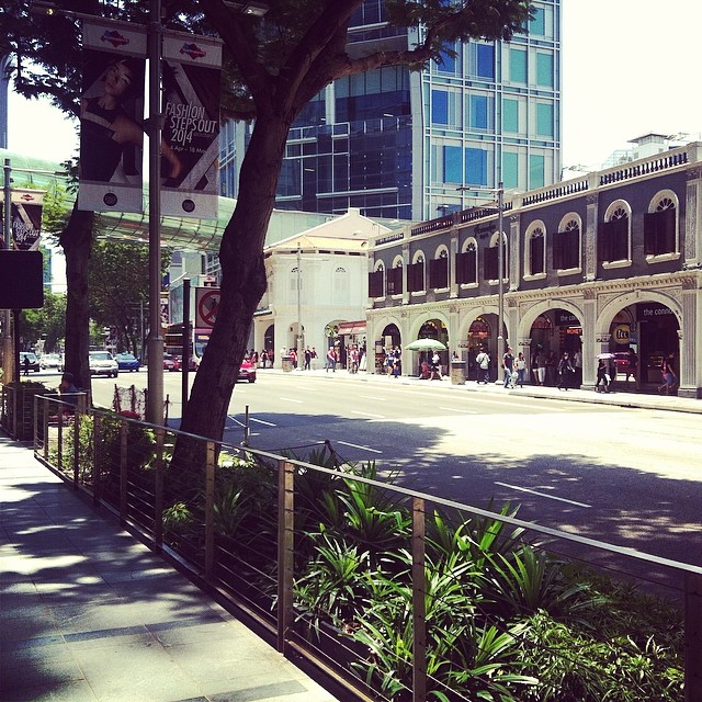 hello Orchard Road. nice to see u so peaceful n uncrowded again aft so long :)