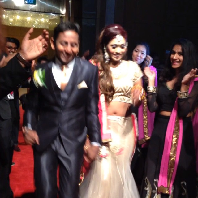 Bollywood wedding, must dance. :D