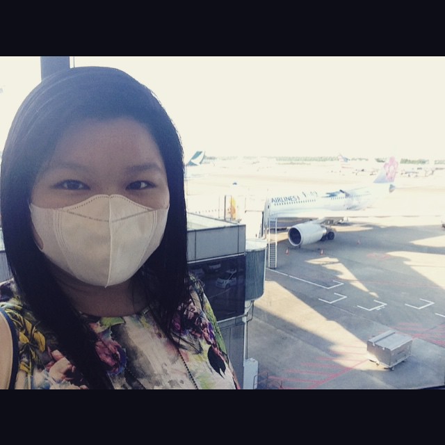 feeling ninja-ish.. :D @Narita Airport