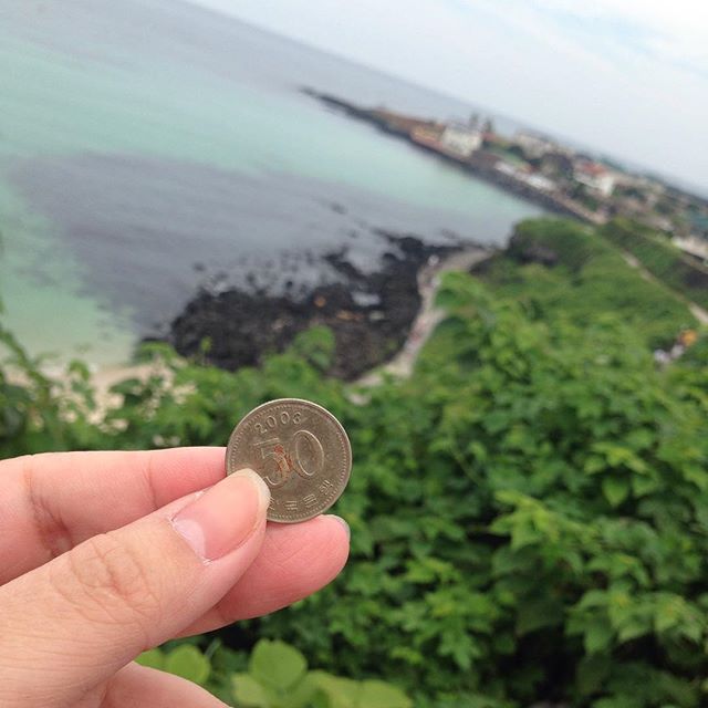 found a penny! :D #Jeju