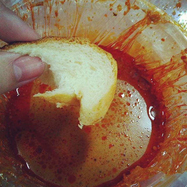Bread dip curry. #childhood #sosingaporean