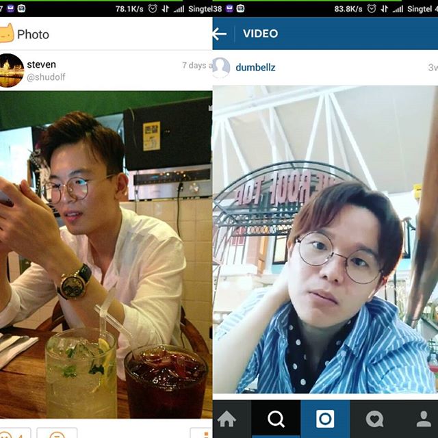 @dumbellz  found ur #doppelganger on a chat app, he's from South Korea. :D