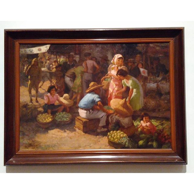 "Marketplace during the Occupation" by Fernando Cueto Amorsolo What do you see?