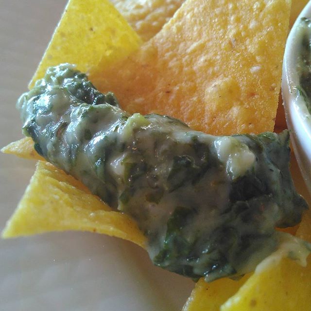 What's the best scoop for creamed spinach? Ans: NACHOS