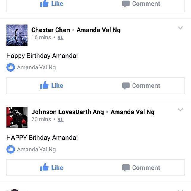 Photography legends wishing me happy birthday (back to back) :D #yesimfishingforcompliments #quickwishmehappybirthday lol