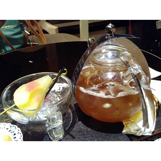 Pear tea *sLuRP!