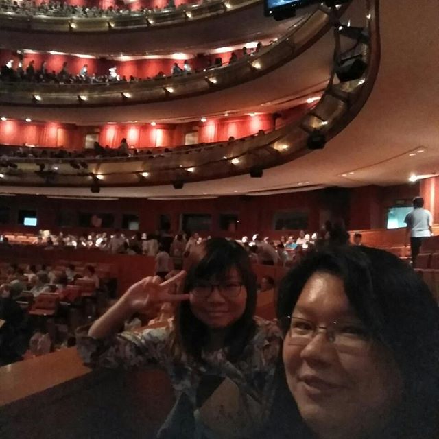 #birthdaycelebration #awesomeseats #esplanadetheatres #forbiddencity #kitchan #localproduction #notsolocationproduction #dicklee